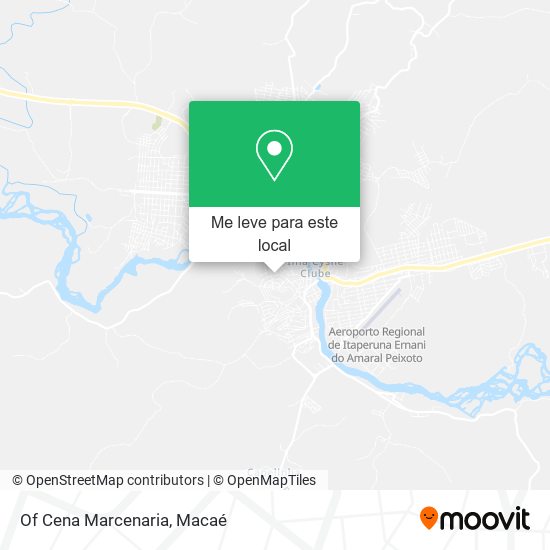 Of Cena Marcenaria mapa