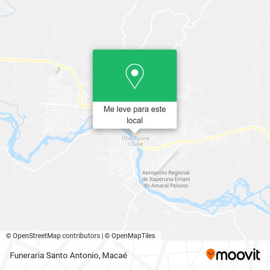 Funeraria Santo Antonio mapa