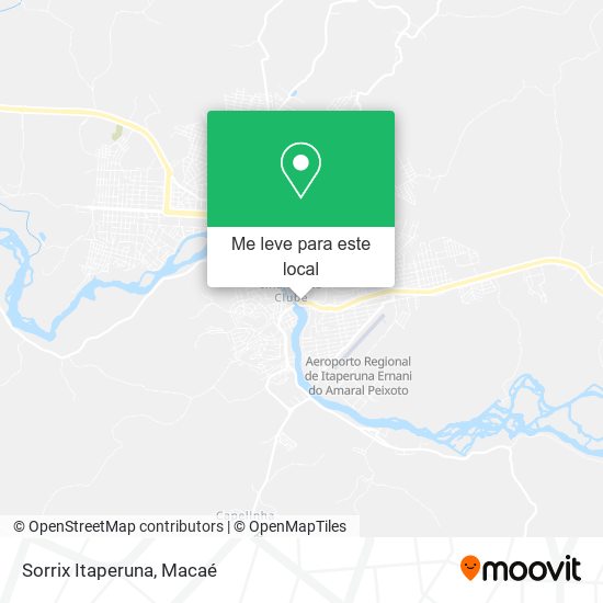 Sorrix Itaperuna mapa