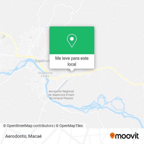 Aerodonto mapa