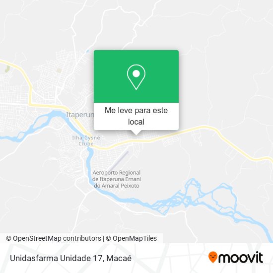 Unidasfarma Unidade 17 mapa