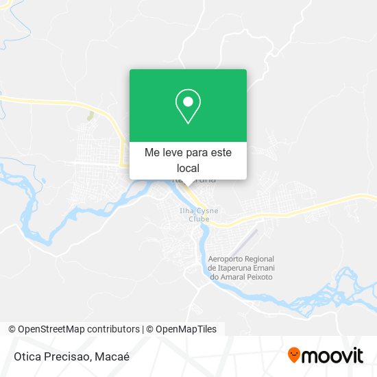 Otica Precisao mapa