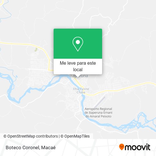 Boteco Coronel mapa