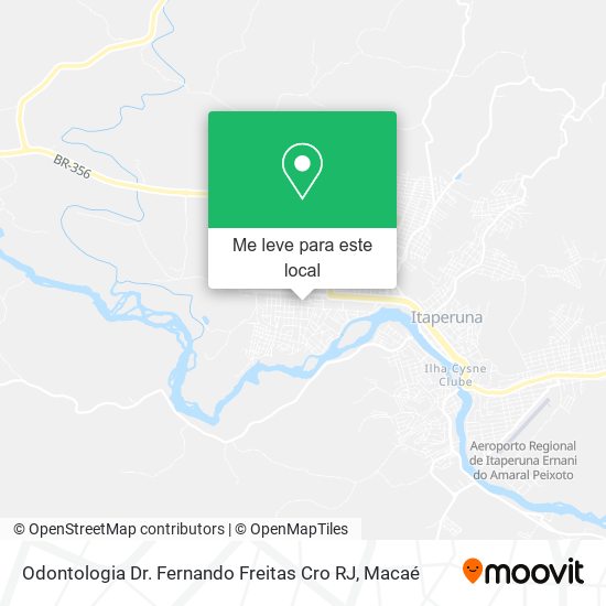 Odontologia Dr. Fernando Freitas Cro RJ mapa