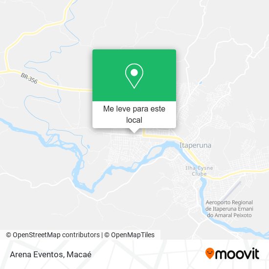 Arena Eventos mapa