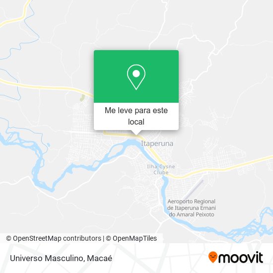 Universo Masculino mapa