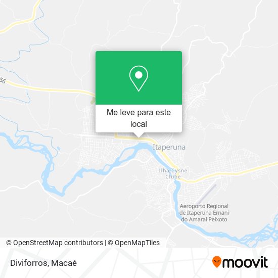 Diviforros mapa