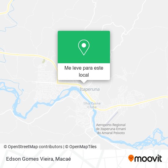 Edson Gomes Vieira mapa