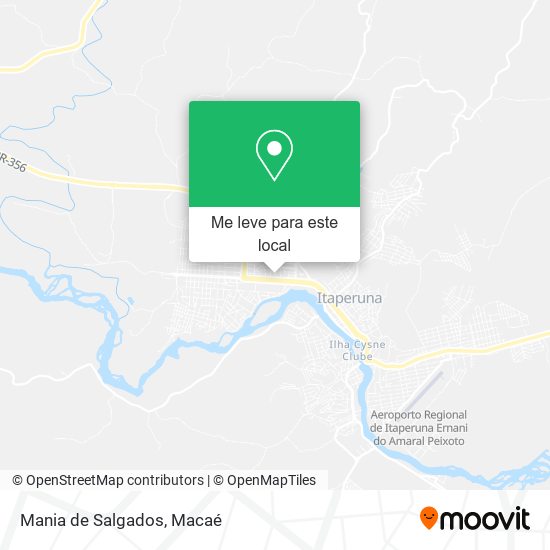 Mania de Salgados mapa