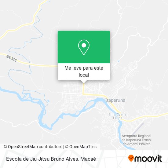 Escola de Jiu-Jitsu Bruno Alves mapa