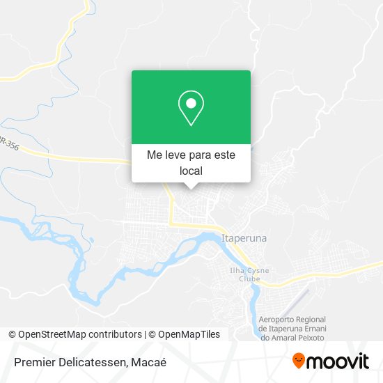 Premier Delicatessen mapa