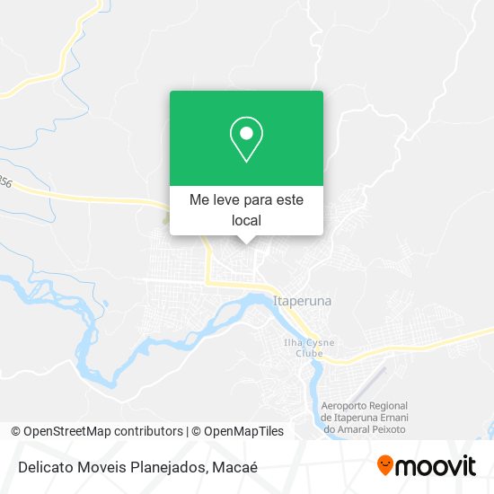 Delicato Moveis Planejados mapa