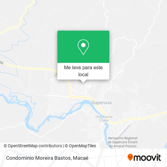 Condominio Moreira Bastos mapa