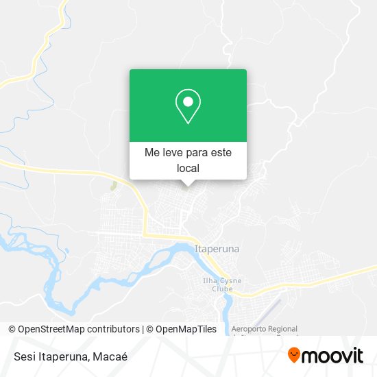 Sesi Itaperuna mapa