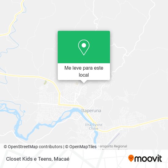 Closet Kids e Teens mapa