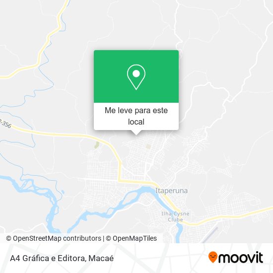 A4 Gráfica e Editora mapa
