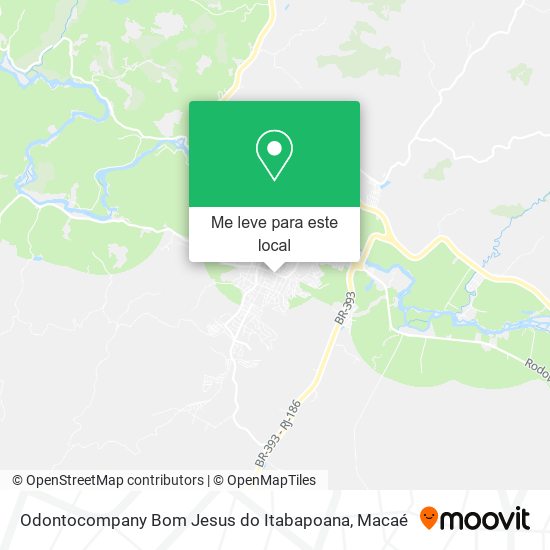 Odontocompany Bom Jesus do Itabapoana mapa