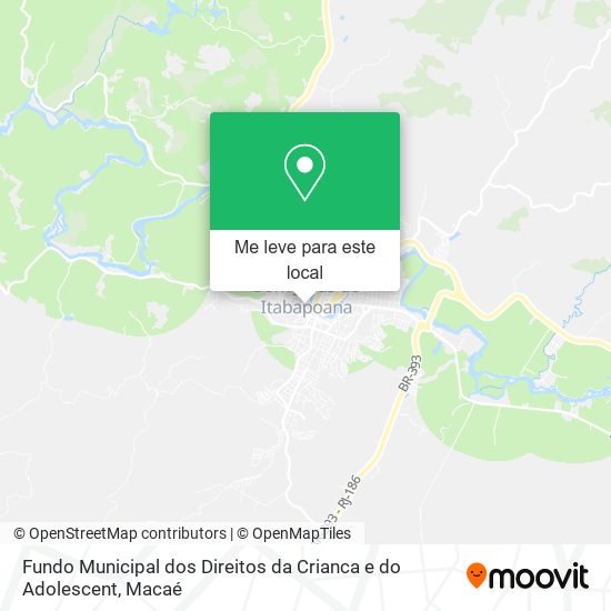 Fundo Municipal dos Direitos da Crianca e do Adolescent mapa