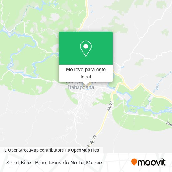 Sport Bike - Bom Jesus do Norte mapa
