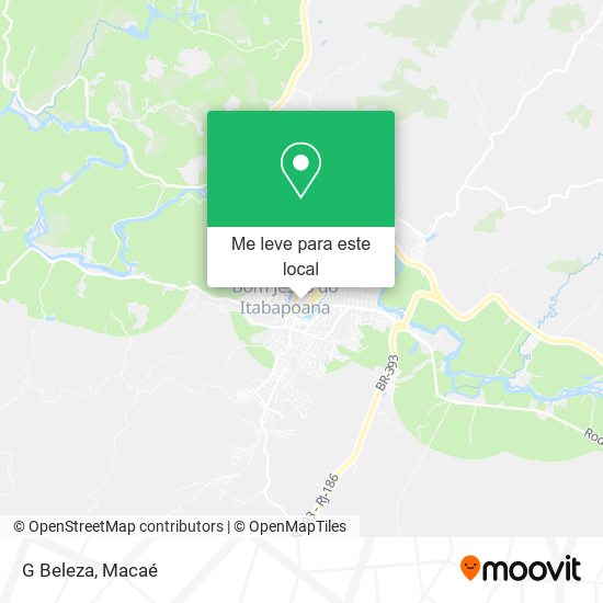 G Beleza mapa