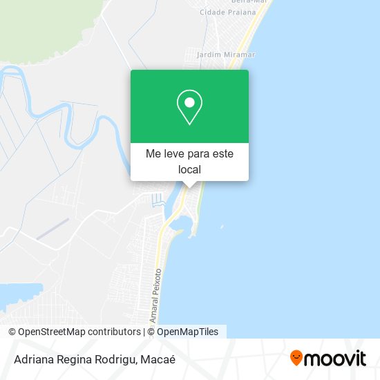 Adriana Regina Rodrigu mapa
