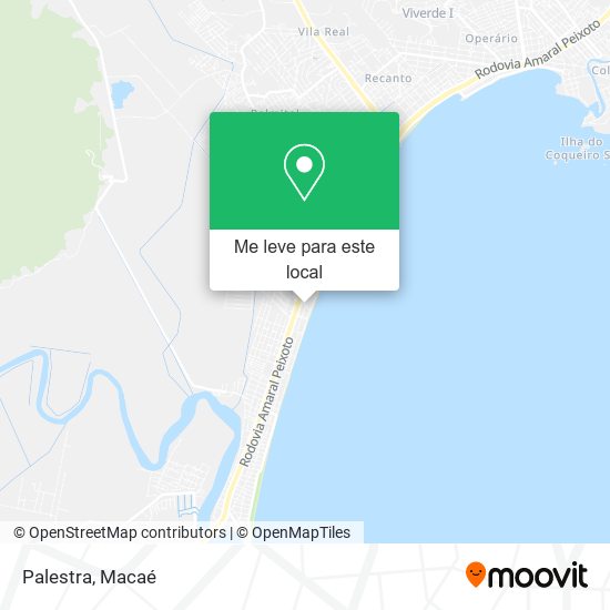 Palestra mapa