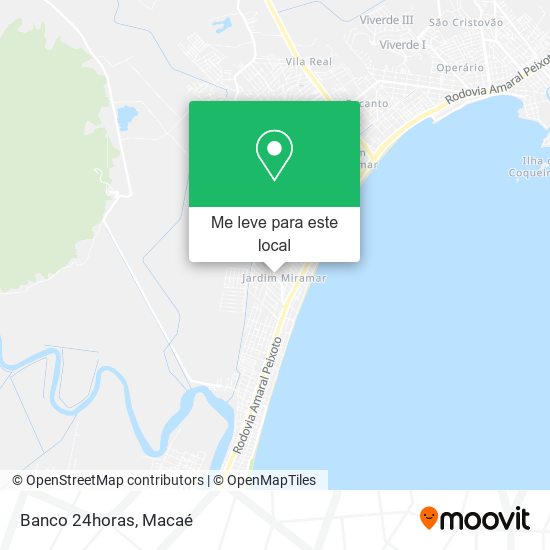 Banco 24horas mapa