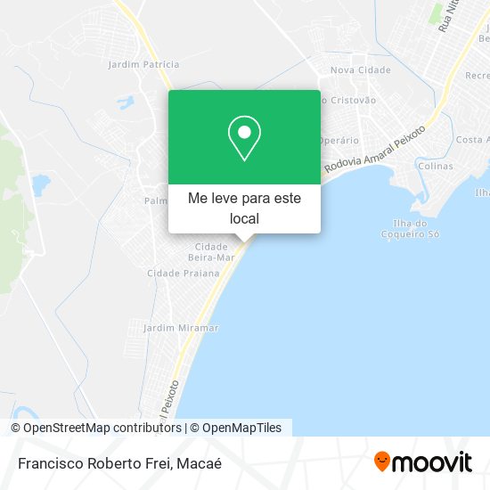 Francisco Roberto Frei mapa