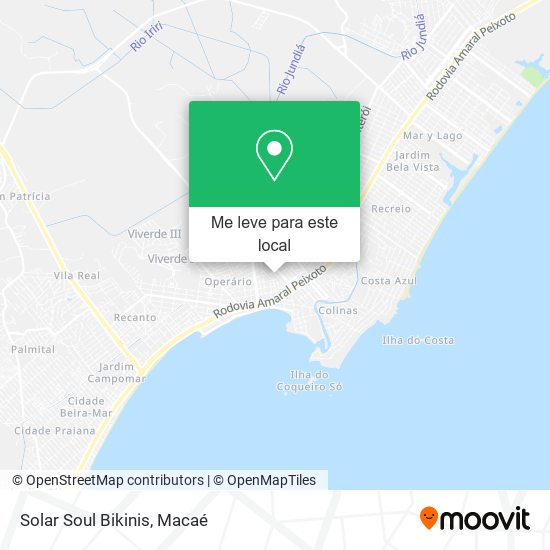 Solar Soul Bikinis mapa