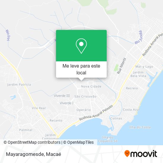 Mayaragomesde mapa