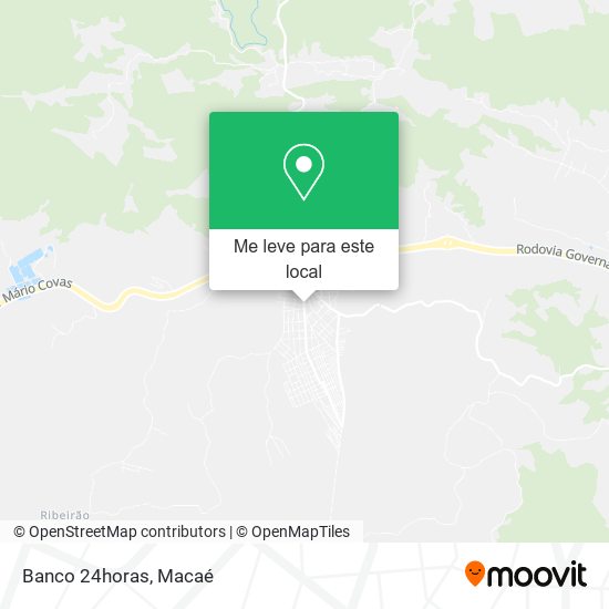 Banco 24horas mapa