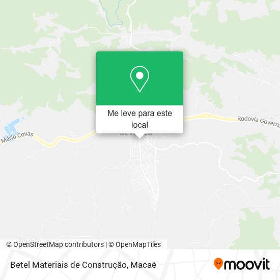 Betel Materiais de Construção mapa