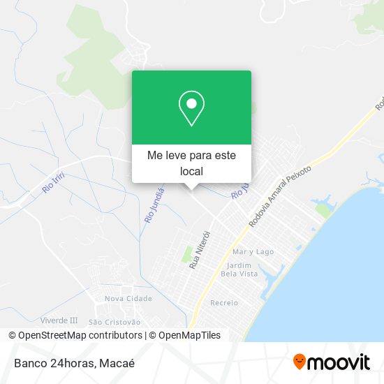 Banco 24horas mapa