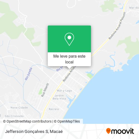 Jefferson Gonçalves S mapa