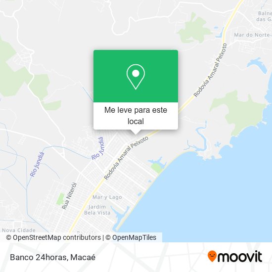 Banco 24horas mapa