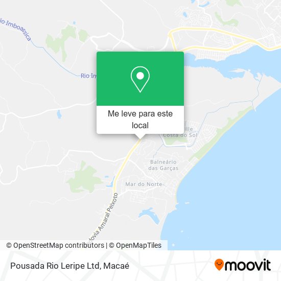 Pousada Rio Leripe Ltd mapa