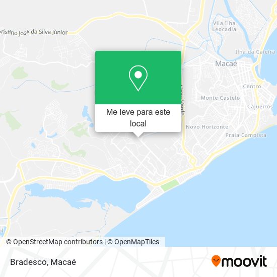 Bradesco mapa