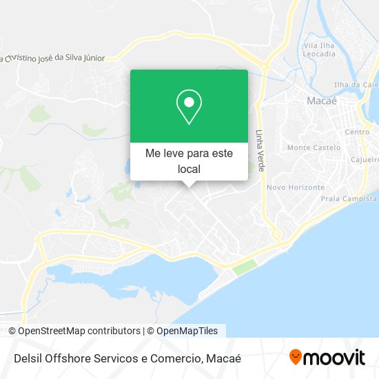 Delsil Offshore Servicos e Comercio mapa
