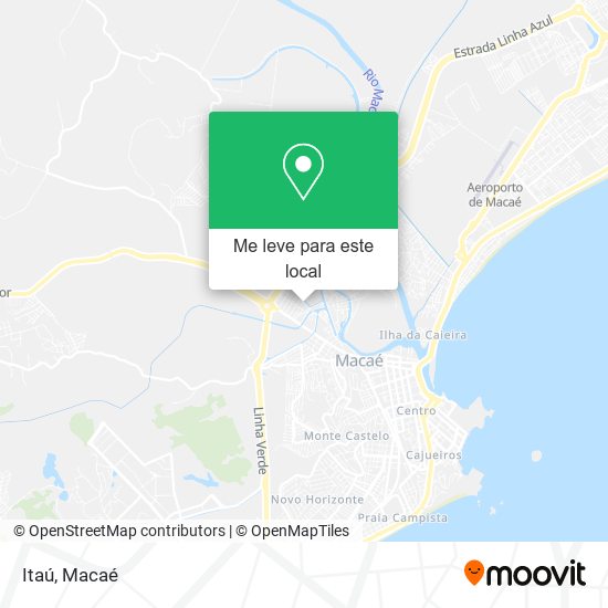 Itaú mapa