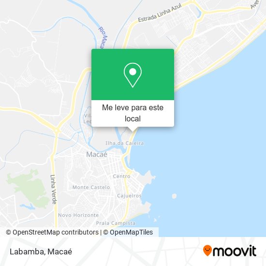 Labamba mapa
