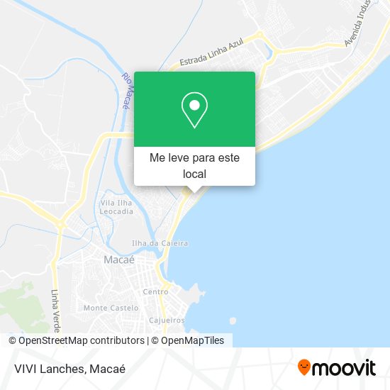 VIVI Lanches mapa