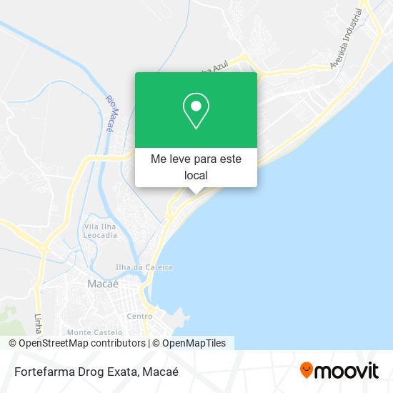 Fortefarma Drog Exata mapa