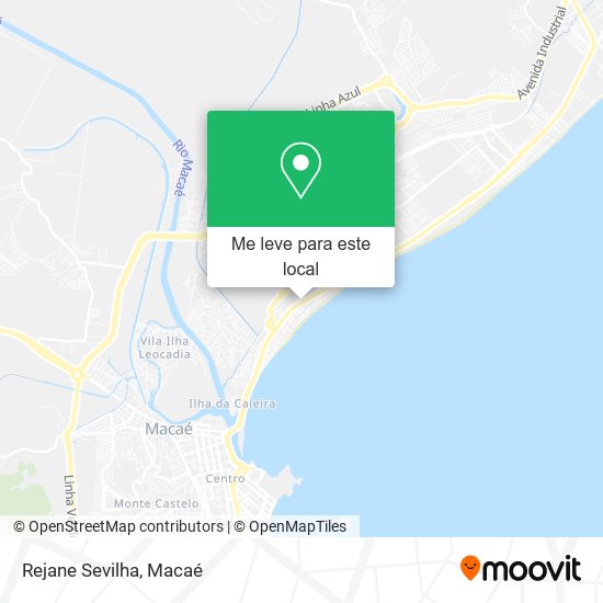 Rejane Sevilha mapa