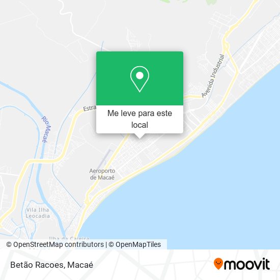 Betão Racoes mapa