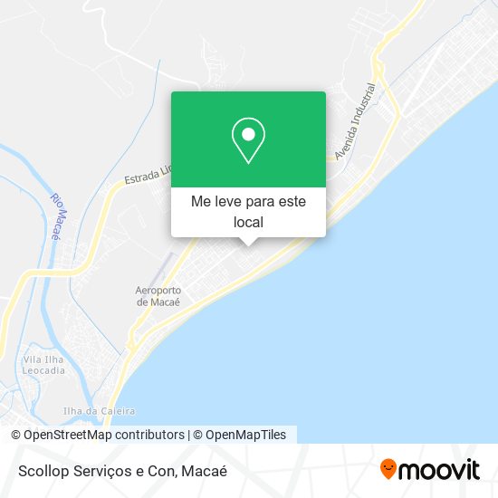 Scollop Serviços e Con mapa