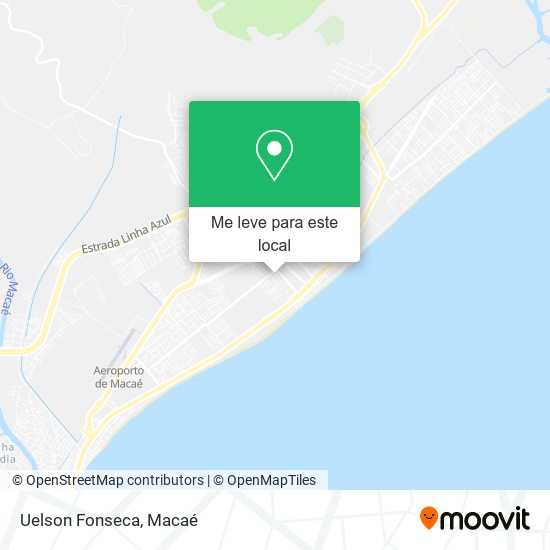 Uelson Fonseca mapa