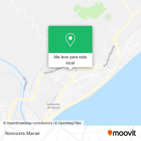 Rosicosta mapa