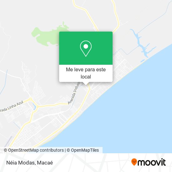 Néia Modas mapa