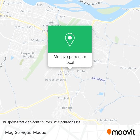 Mag Serviços mapa