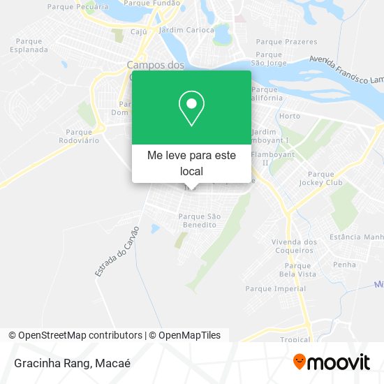 Gracinha Rang mapa